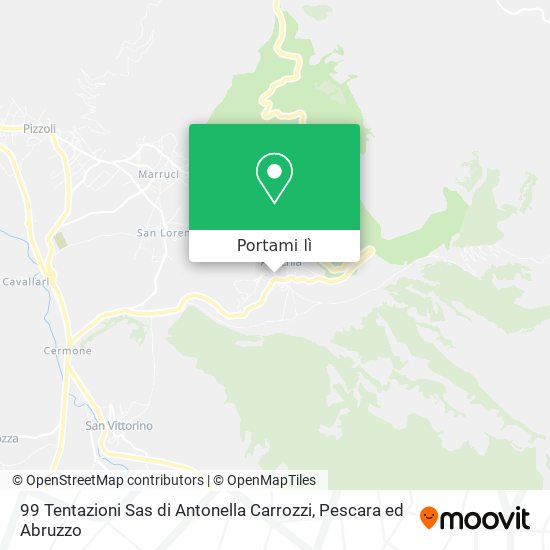 Mappa 99 Tentazioni Sas di Antonella Carrozzi