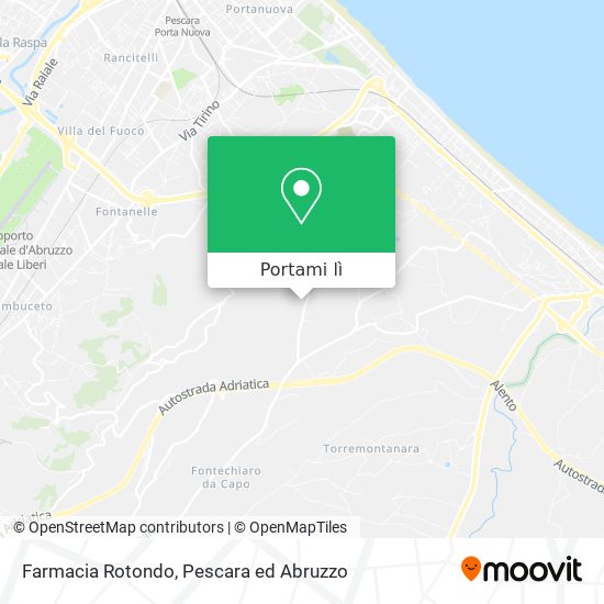 Mappa Farmacia Rotondo