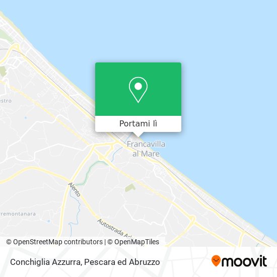 Mappa Conchiglia Azzurra