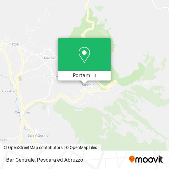 Mappa Bar Centrale