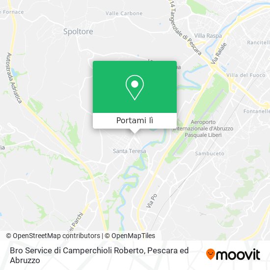 Mappa Bro Service di Camperchioli Roberto