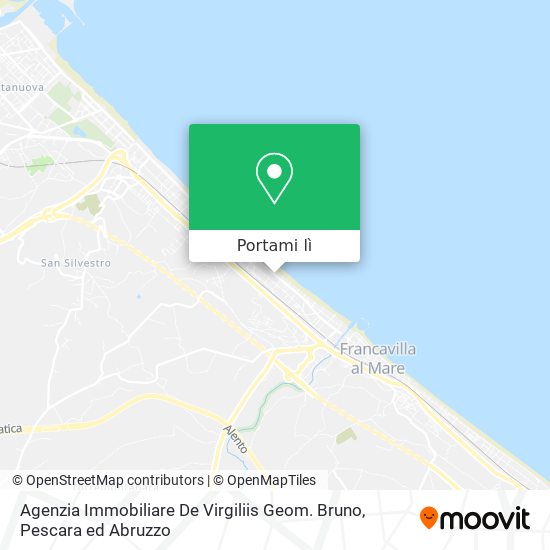Mappa Agenzia Immobiliare De Virgiliis Geom. Bruno