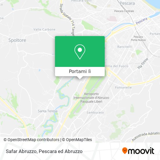 Mappa Safar Abruzzo