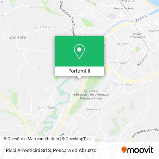 Mappa Ricci Arrosticini Srl S