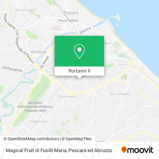 Mappa Magical Fruit di Fusilli Maria