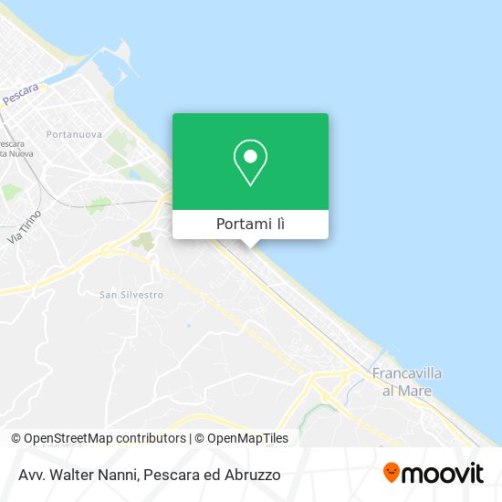 Mappa Avv. Walter Nanni