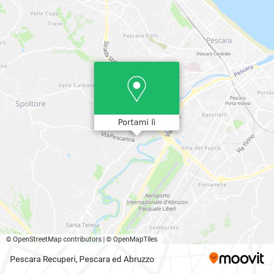 Mappa Pescara Recuperi