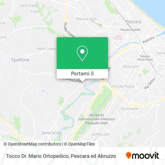 Mappa Tocco Dr. Mario Ortopedico