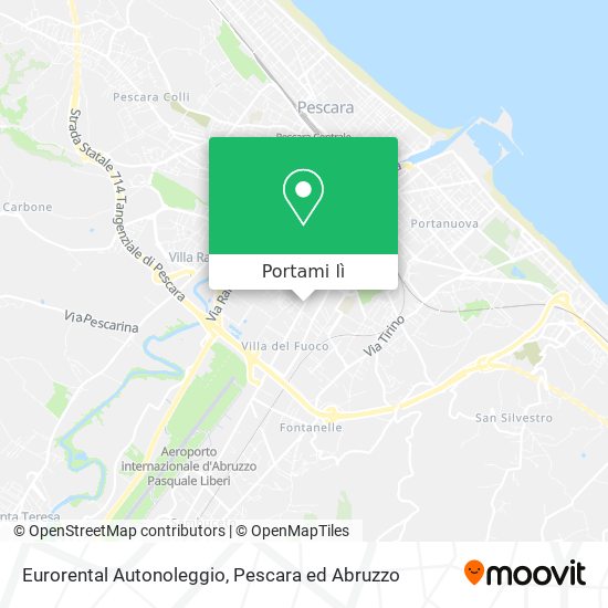 Mappa Eurorental Autonoleggio