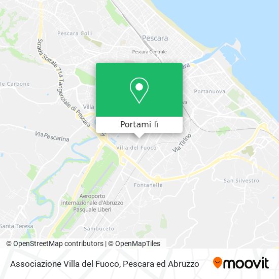 Mappa Associazione Villa del Fuoco