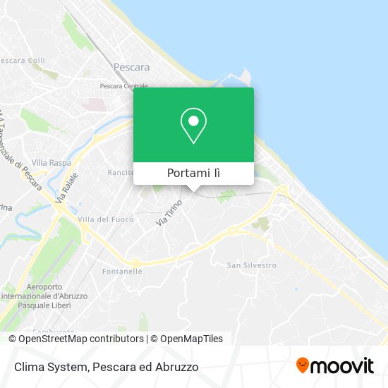 Mappa Clima System
