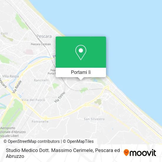 Mappa Studio Medico Dott. Massimo Cerimele