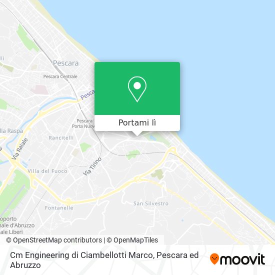Mappa Cm Engineering di Ciambellotti Marco