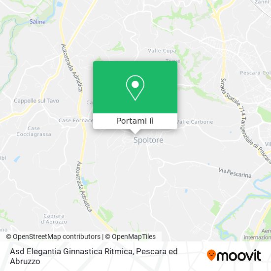 Mappa Asd Elegantia Ginnastica Ritmica