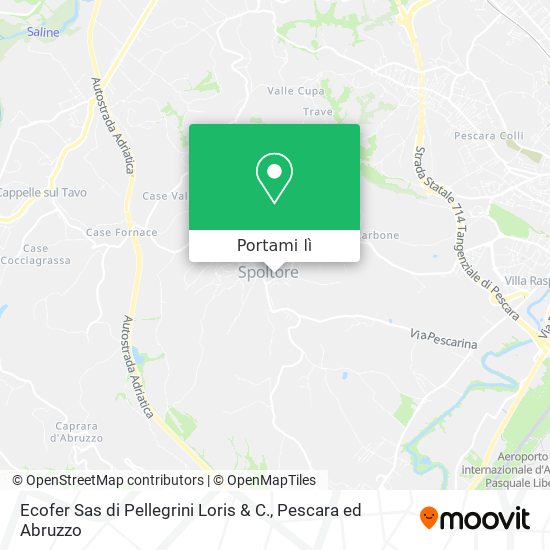 Mappa Ecofer Sas di Pellegrini Loris & C.