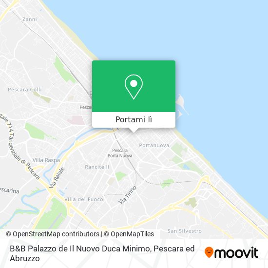 Mappa B&B Palazzo de Il Nuovo Duca Minimo