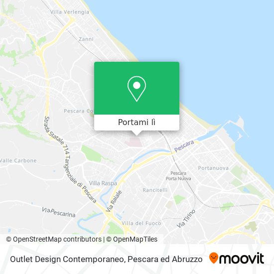 Mappa Outlet Design Contemporaneo