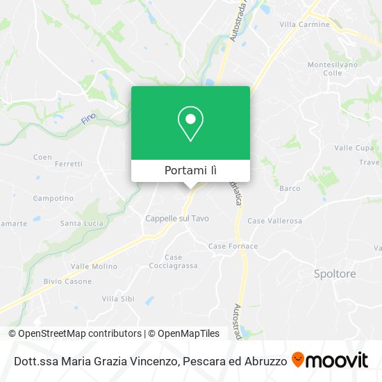 Mappa Dott.ssa Maria Grazia Vincenzo