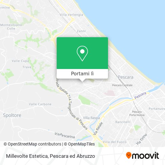 Mappa Millevolte Estetica
