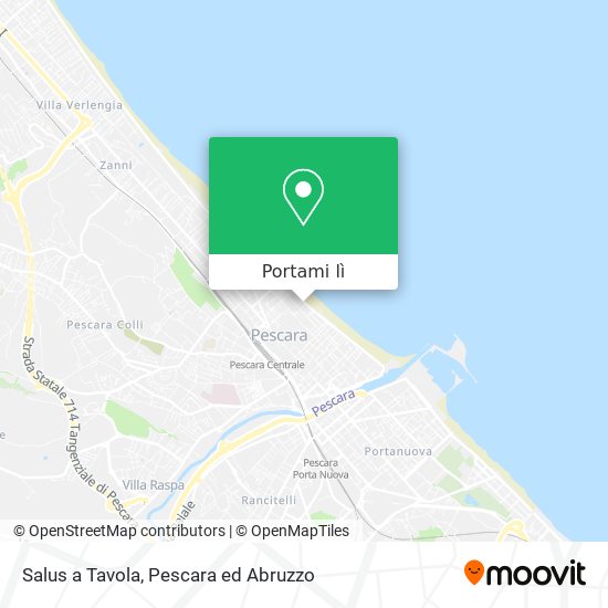 Mappa Salus a Tavola