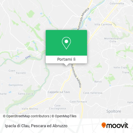 Mappa Ipacla di Clau