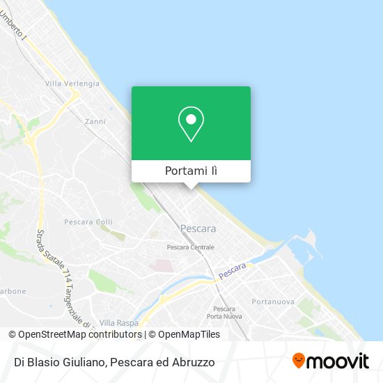 Mappa Di Blasio Giuliano