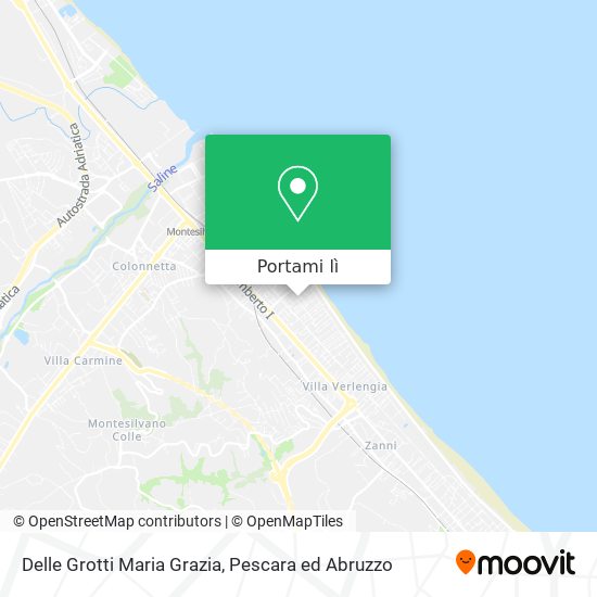 Mappa Delle Grotti Maria Grazia