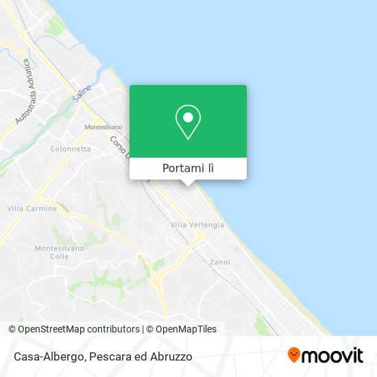 Mappa Casa-Albergo