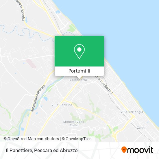 Mappa Il Panettiere