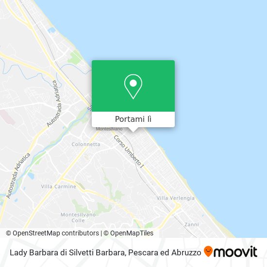 Mappa Lady Barbara di Silvetti Barbara