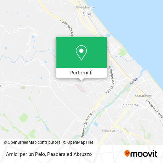 Mappa Amici per un Pelo