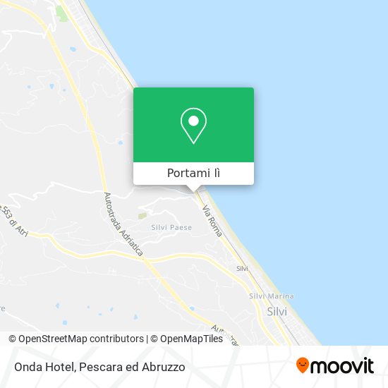 Mappa Onda Hotel
