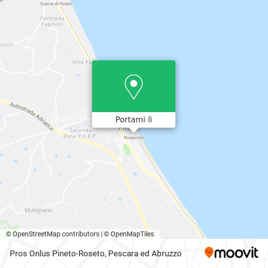 Mappa Pros Onlus Pineto-Roseto