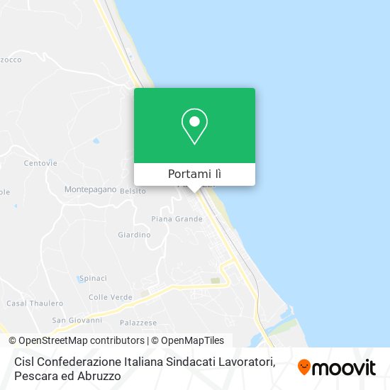 Mappa Cisl Confederazione Italiana Sindacati Lavoratori