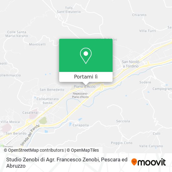 Mappa Studio Zenobi di Agr. Francesco Zenobi
