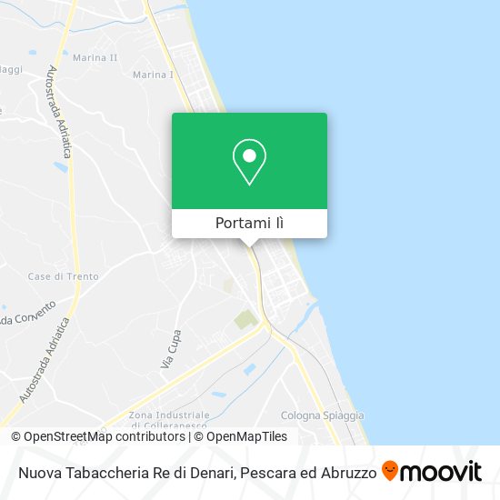 Mappa Nuova Tabaccheria Re di Denari
