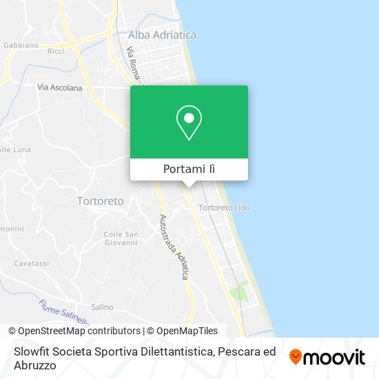 Mappa Slowfit Societa Sportiva Dilettantistica