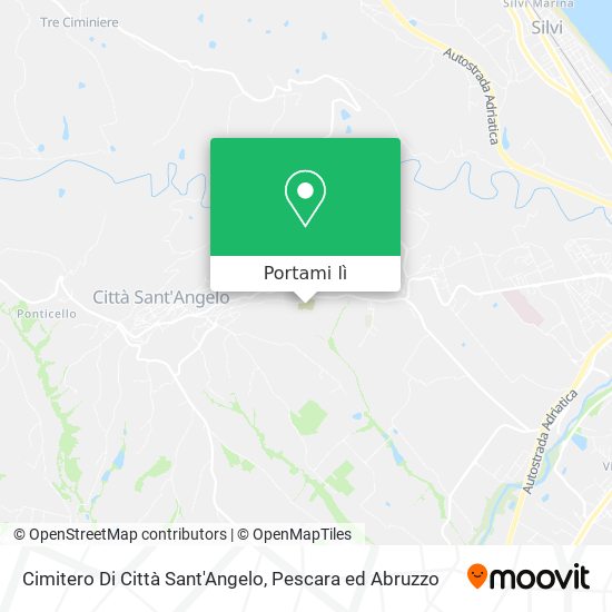 Mappa Cimitero Di Città Sant'Angelo