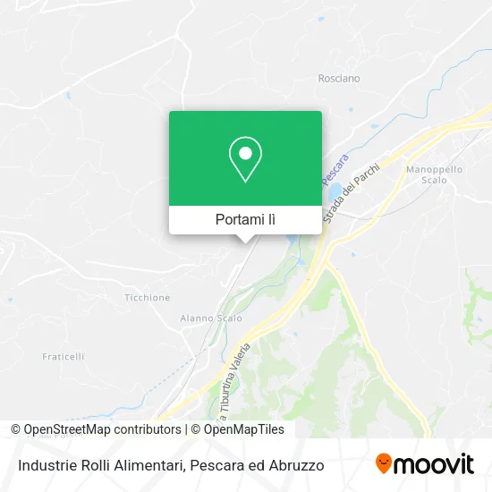Mappa Industrie Rolli Alimentari