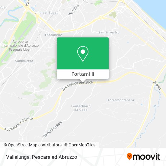 Mappa Vallelunga