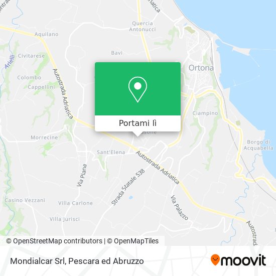 Mappa Mondialcar Srl