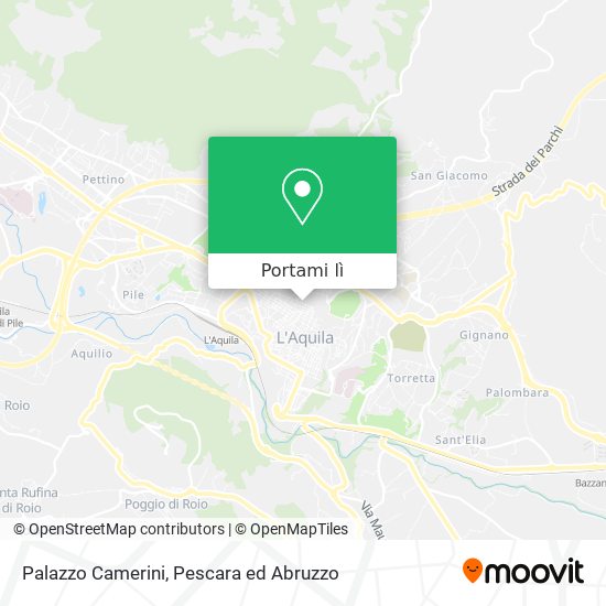 Mappa Palazzo Camerini