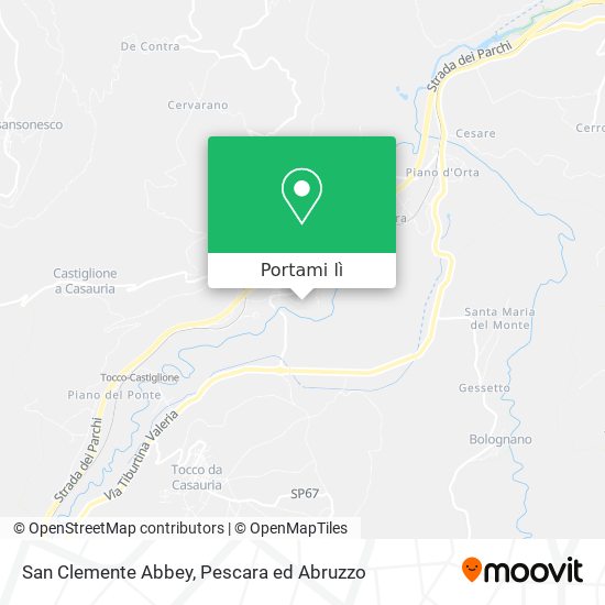 Mappa San Clemente Abbey