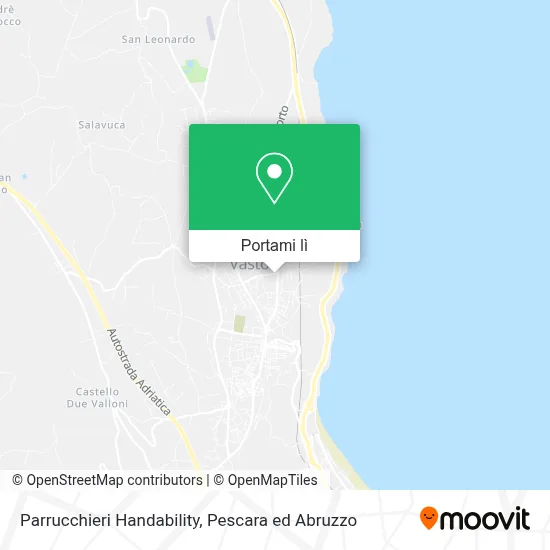 Mappa Parrucchieri Handability