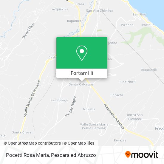 Mappa Pocetti Rosa Maria