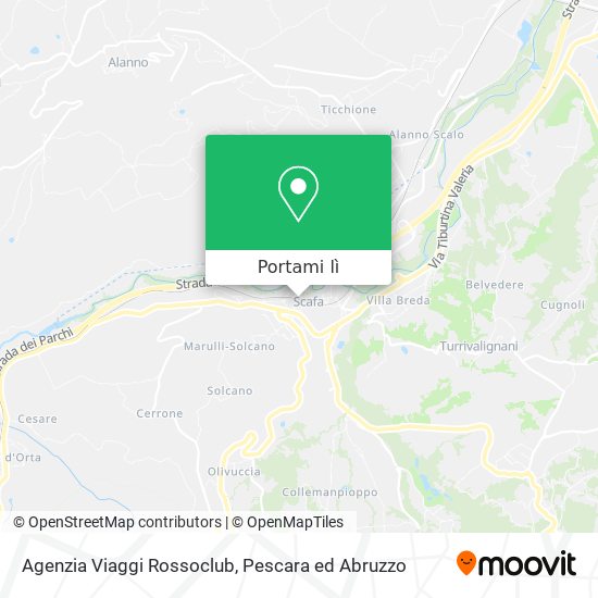Mappa Agenzia Viaggi Rossoclub