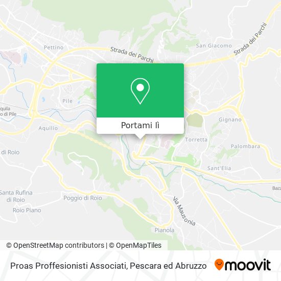 Mappa Proas Proffesionisti Associati