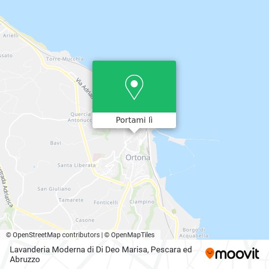 Mappa Lavanderia Moderna di Di Deo Marisa