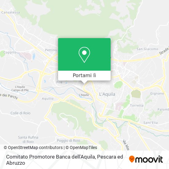 Mappa Comitato Promotore Banca dell'Aquila