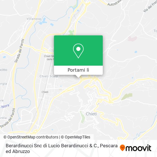 Mappa Berardinucci Snc di Lucio Berardinucci & C.